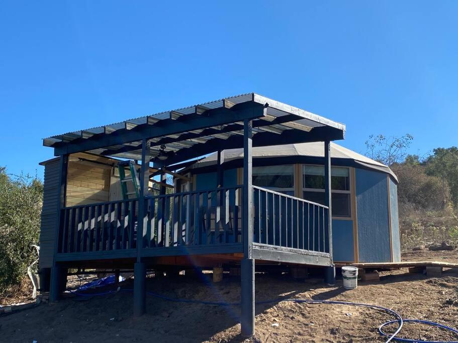 Glamping-Sky Dome Yurt-Tiny House-2 By Lavenders Field Villa Valley Center Exterior photo