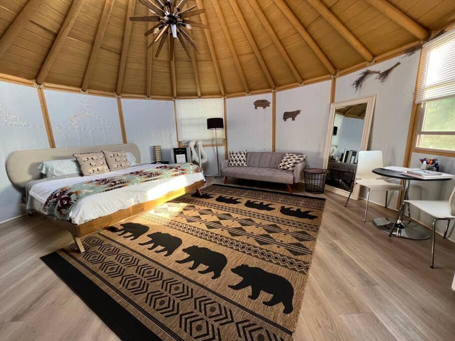 Glamping-Sky Dome Yurt-Tiny House-2 By Lavenders Field Villa Valley Center Exterior photo